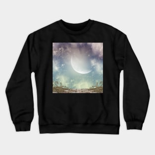 Fantasy Moon Eclipse Crewneck Sweatshirt